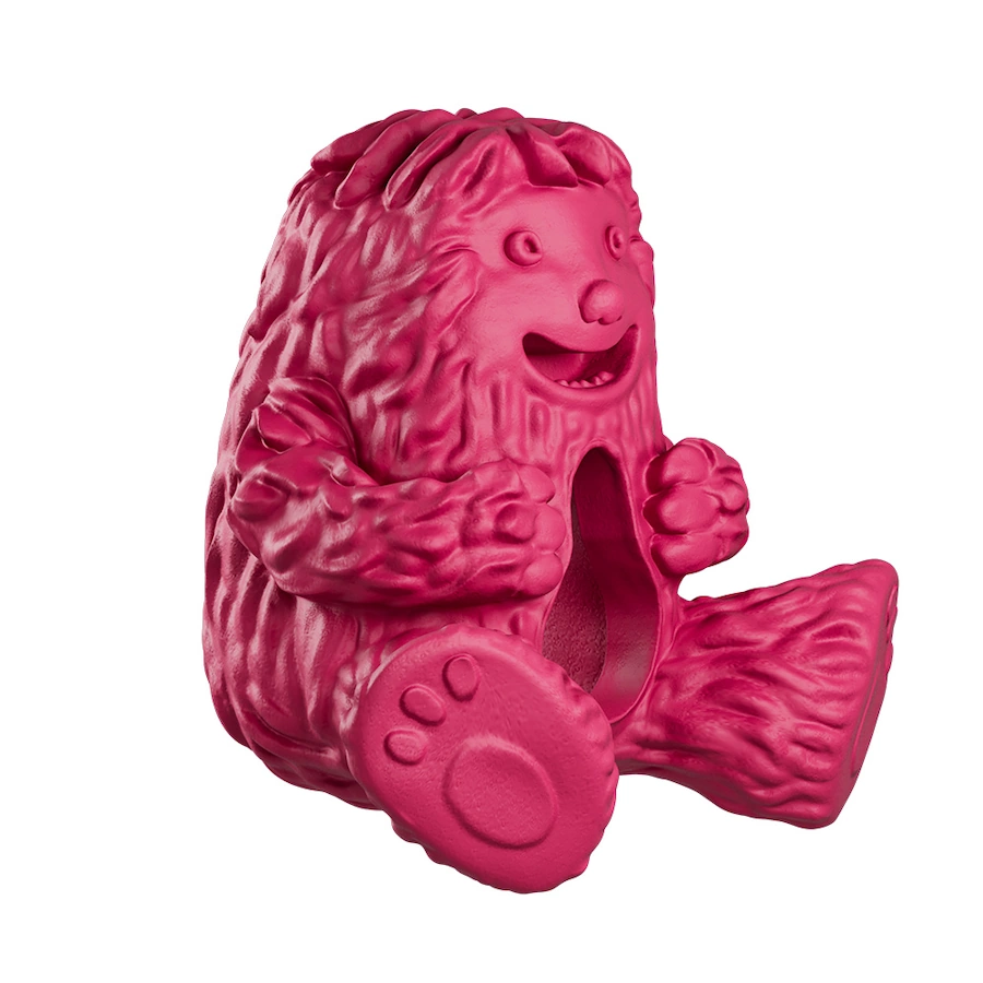 Dogsee Play Yeti Treat Toy, Pink