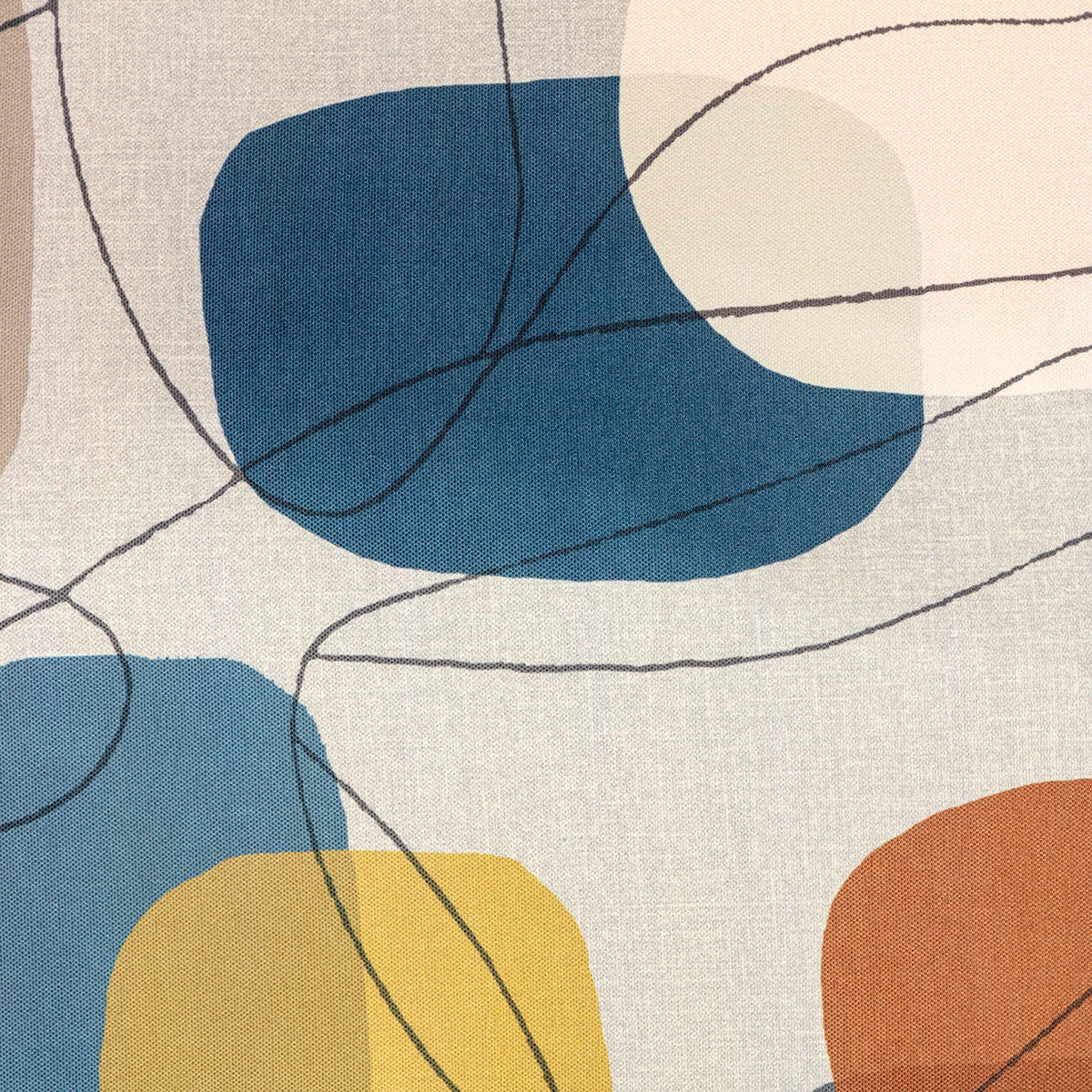 Danish Design Colour Block Print