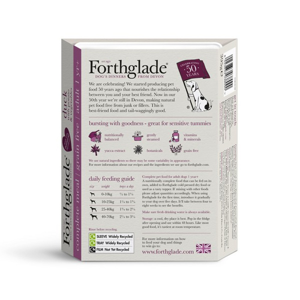 Forthglade Duck Grain Free