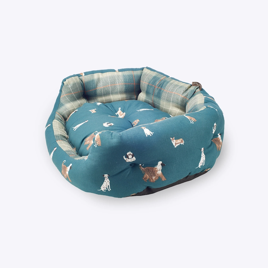 Laura Ashley Park Dogs Slumber Bed