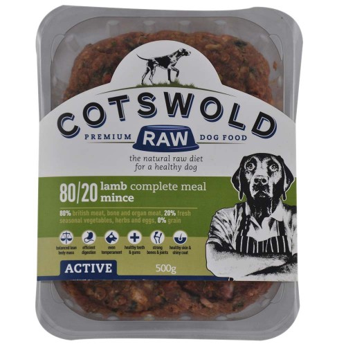 Cotswold Raw Lamb 80/20 Mince