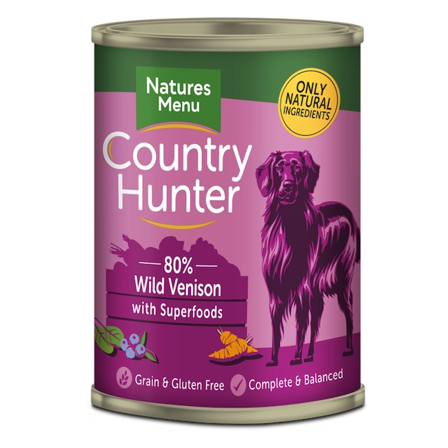 Country Hunter 400g Tin - Venison