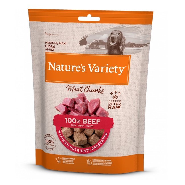 Natures Variety Freeze Dried Meat Chunks