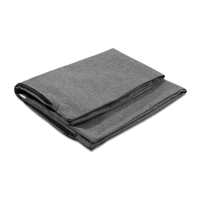 Earthbound Rectangular Bed Spare Covers, Iron Grey