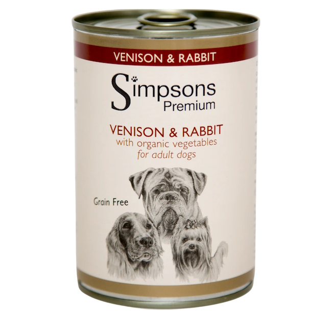 Simpsons Premium Wet Food - Venison & Rabbit