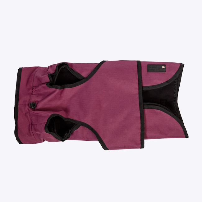 Danish Design 3-in-1 Dog Coat, Plum