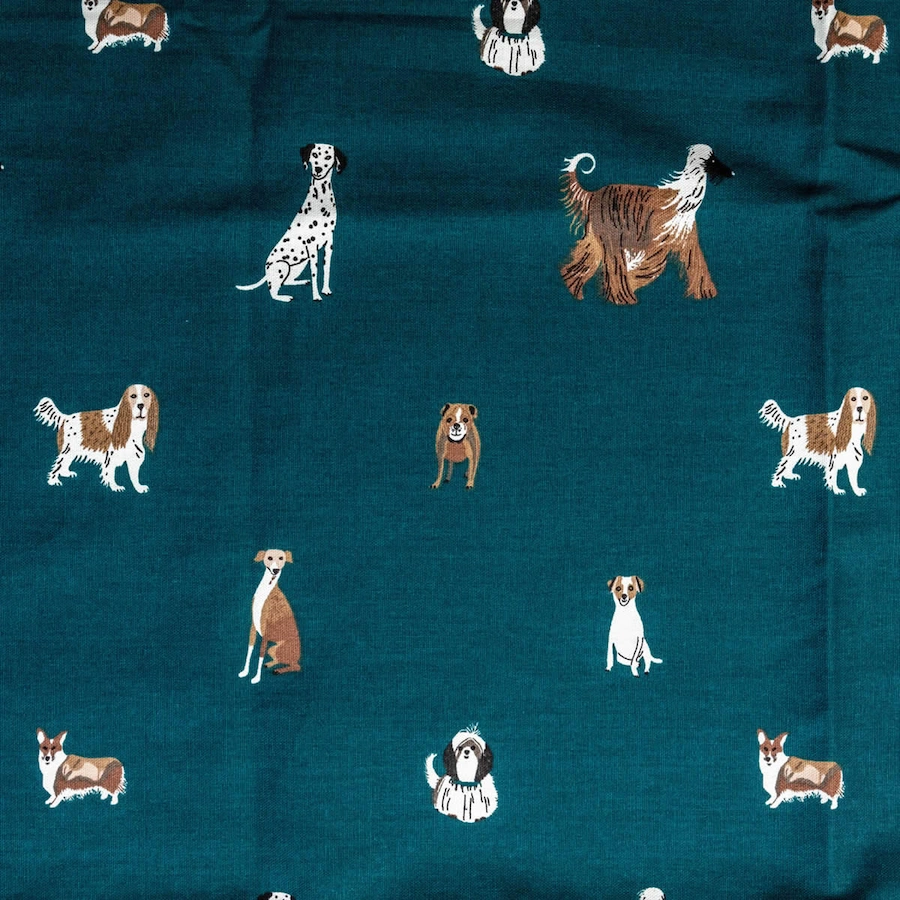 Laura Ashley Park Dogs Print