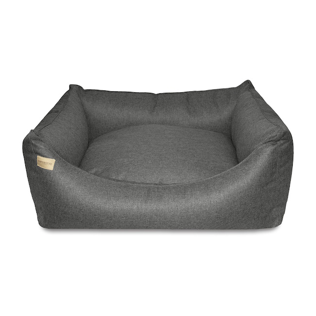 Earthbound Rectangular Bed, Iron Grey