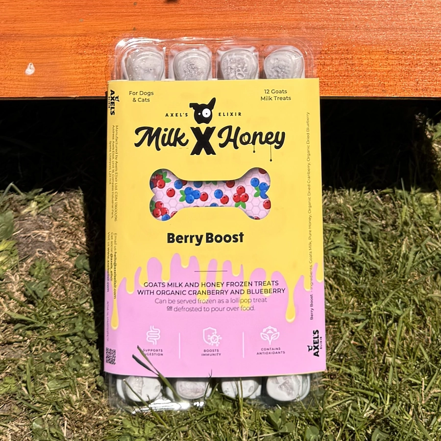 Axel's Elixir Berry Boost Milk & Honey Bones