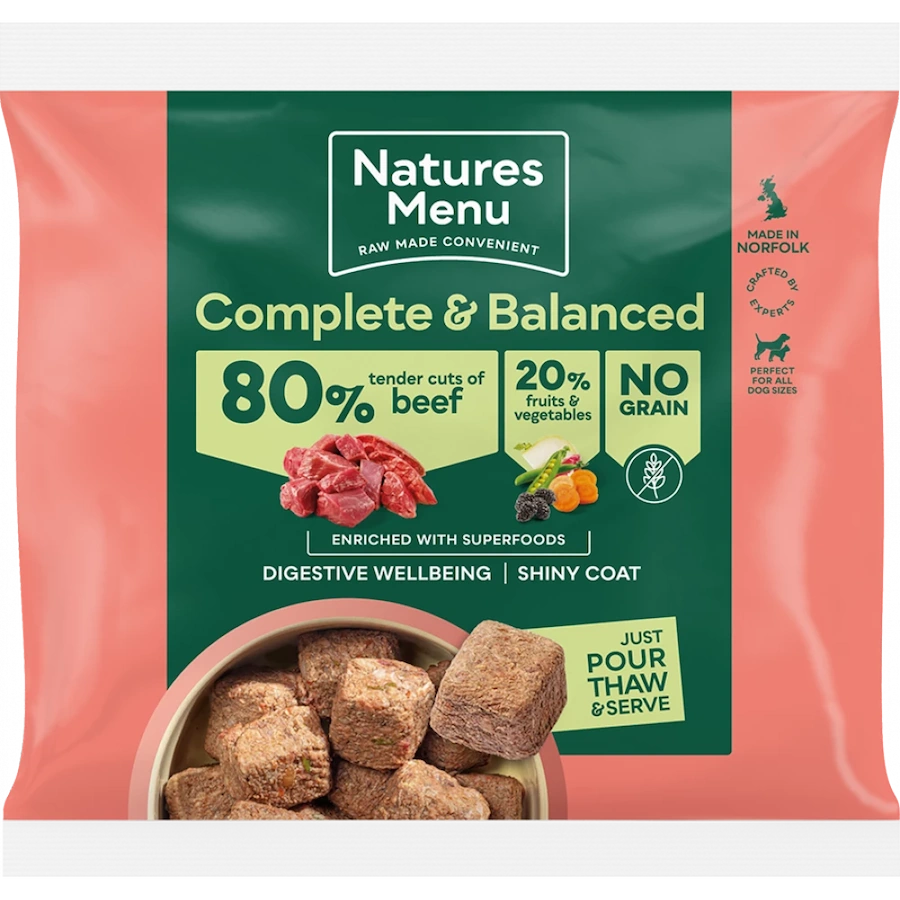 Natures Menu Beef with Superfoods Nuggets