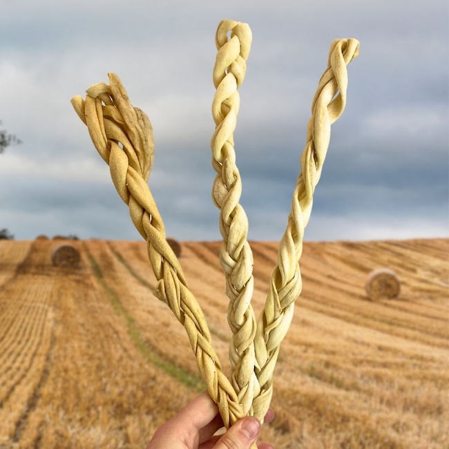 Paddock Farm Braided Lamb Skin - 30cm