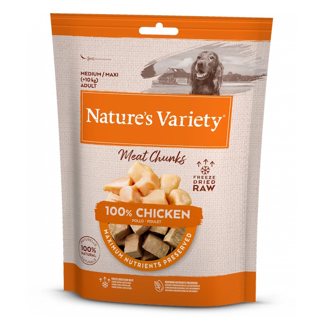 Natures Variety Freeze Dried Meat Chunks