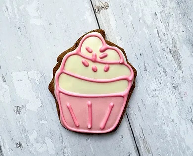 Cupcake Iced Biscuit