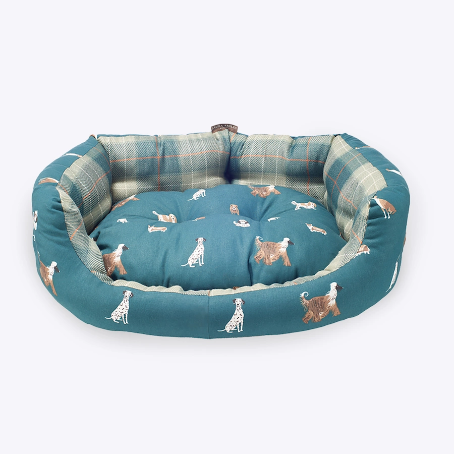 Laura Ashley Park Dogs Slumber Bed