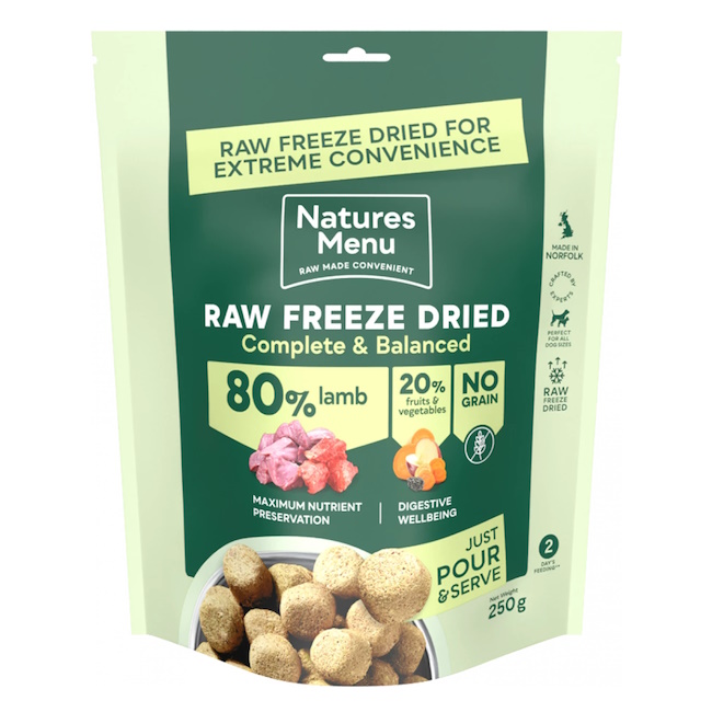 Natures Menu Freeze Dried Complete - Lamb