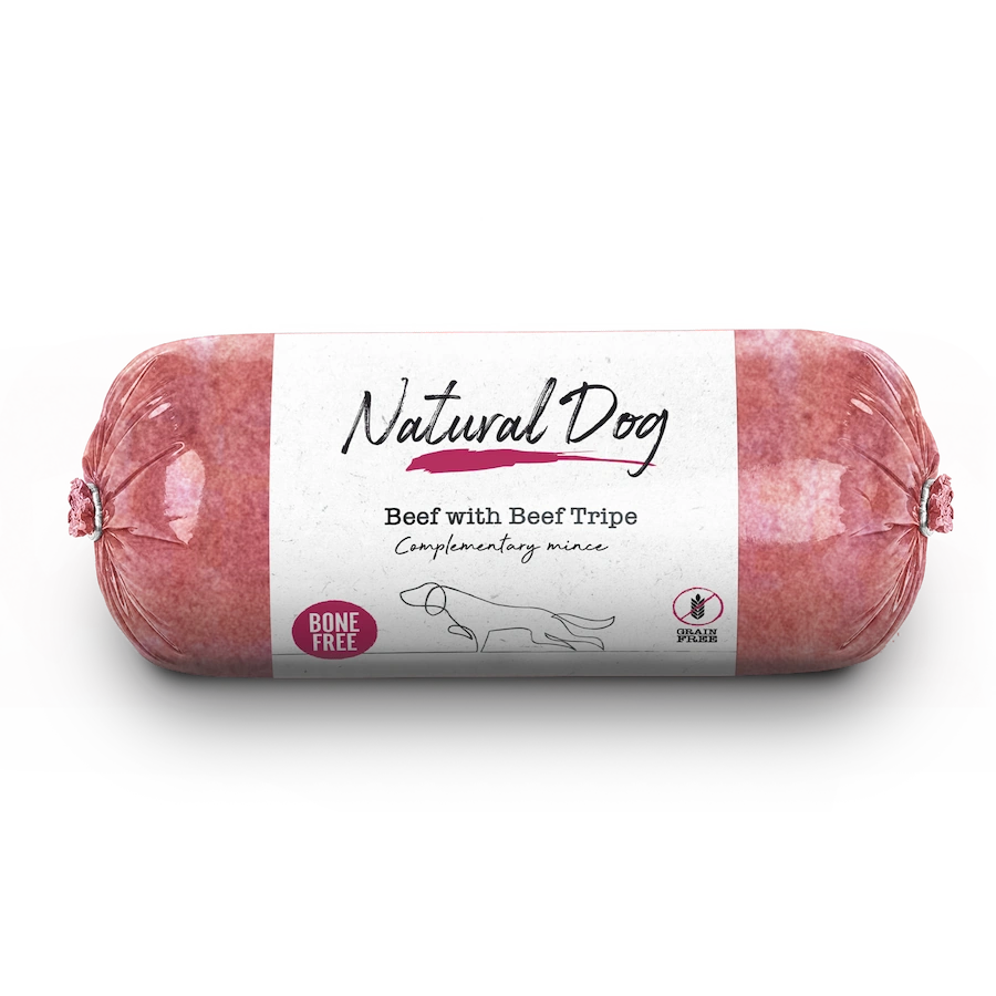 Natural Dog 100% Beef Tripe, 500g
