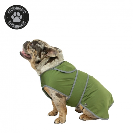 Ancol Stormguard Soft Shell Dog Coat, Khaki