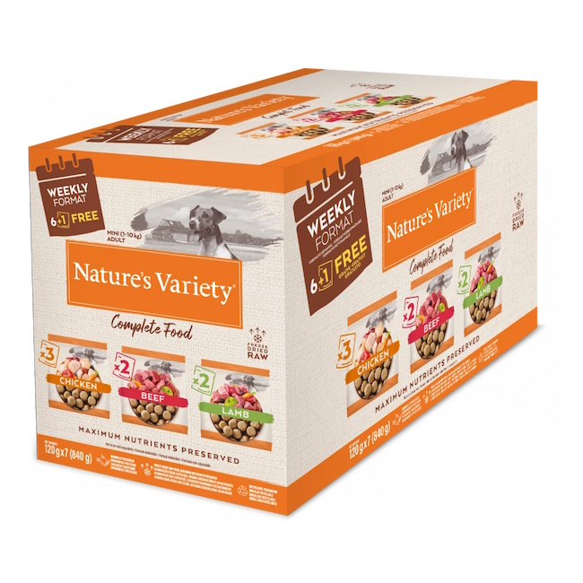 Natures Variety Complete Multipack, 7x120g