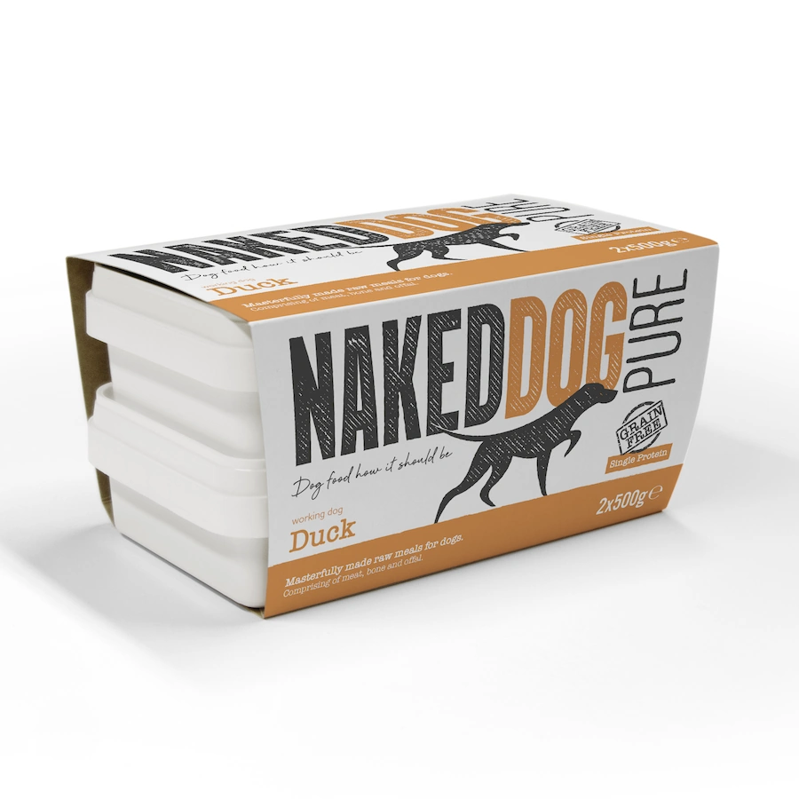 Naked Dog Pure Duck, 2x500g