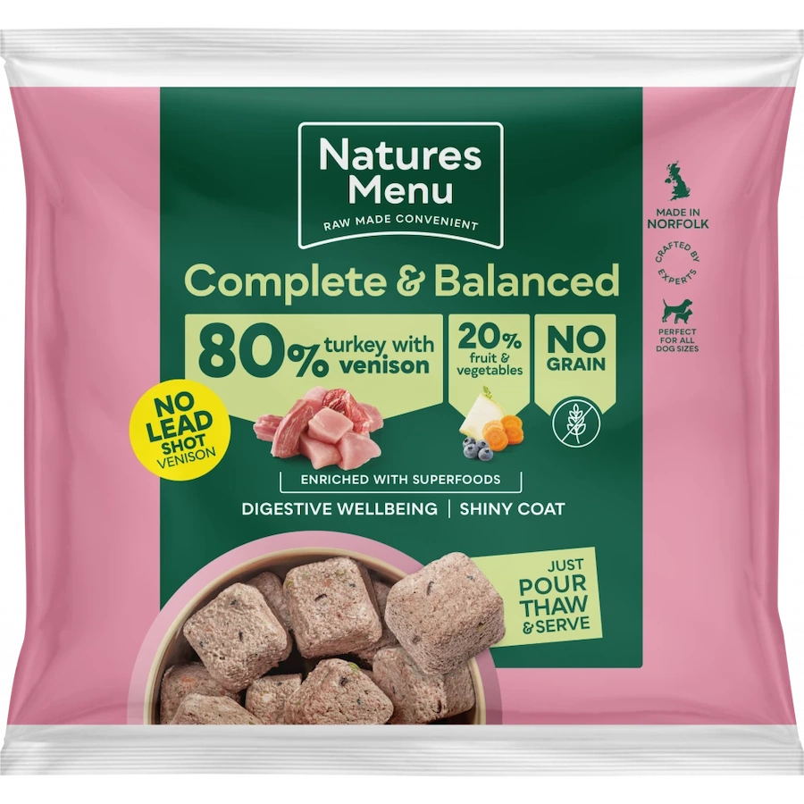 Natures Menu Turkey & Venison Nuggets