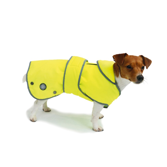 Ancol Stormguard Dog Coat, Hi Viz