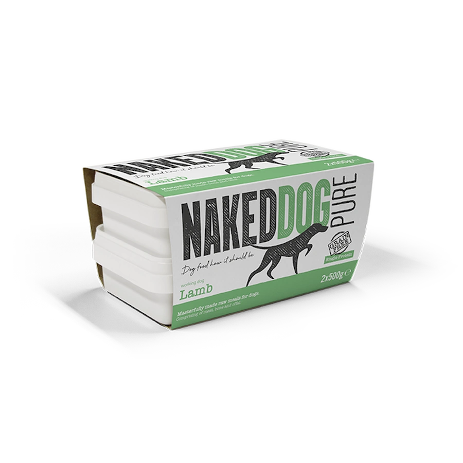 Naked Dog Pure Lamb, 2x500g