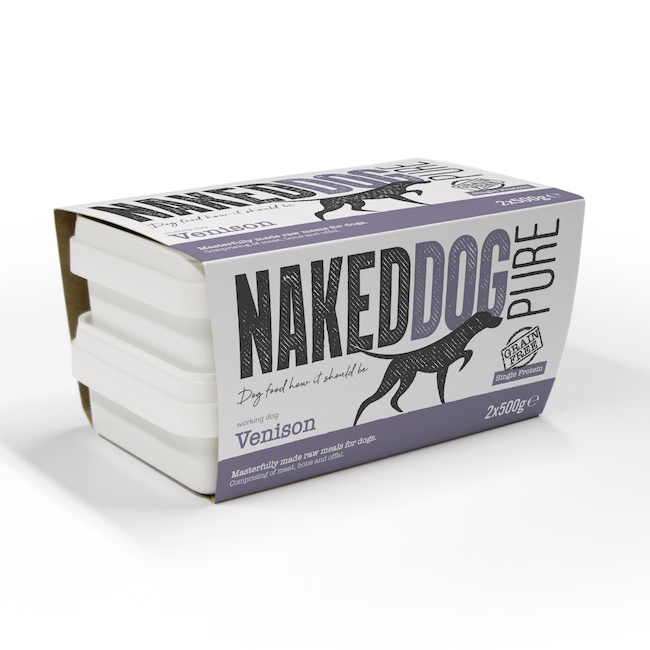 Naked Dog Pure Venison, 2x500g