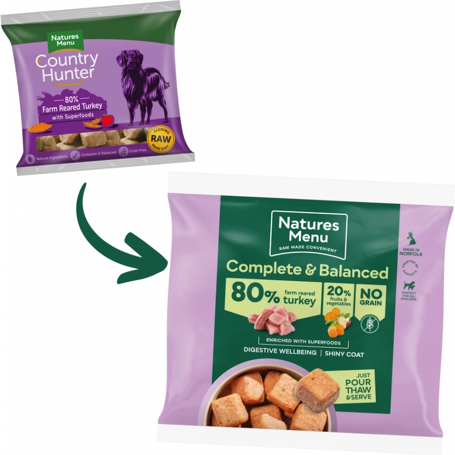 Natures Menu Turkey with Superfood Nuggets