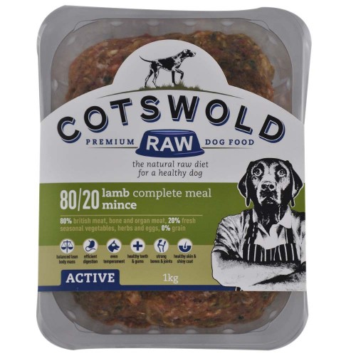 Cotswold Raw Lamb 80/20 Mince