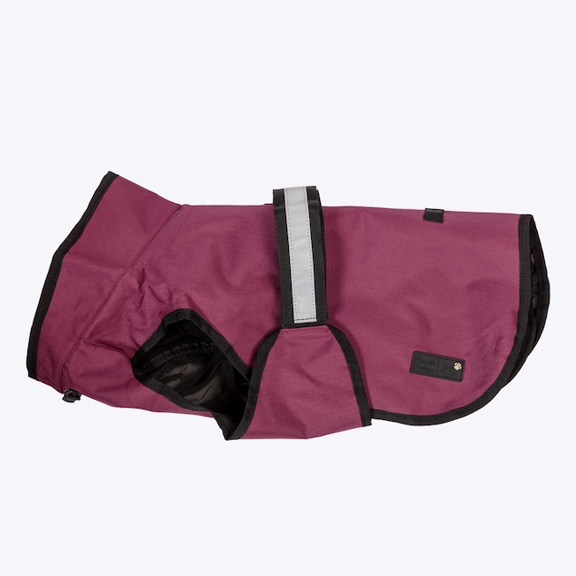 Danish Design 3-in-1 Dog Coat, Plum