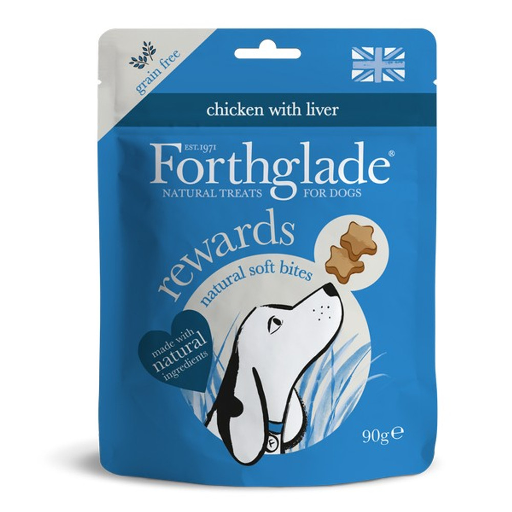  Forthglade Soft Bite Rewards, Chicken & Liver