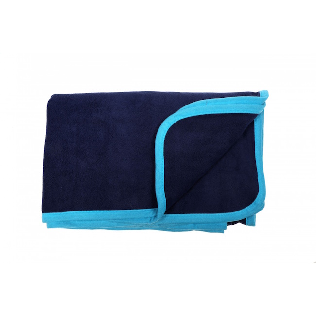 Doodlebone Fleece Dog Blanket, Blue