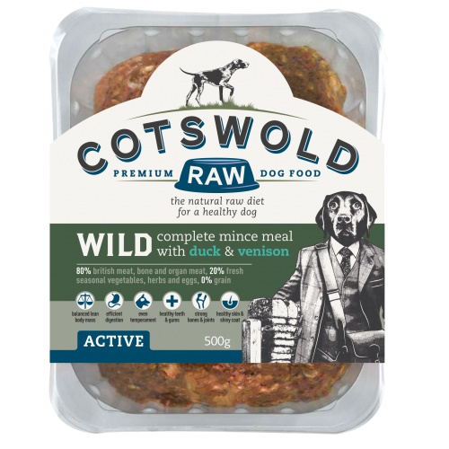 Cotswold Raw Duck & Venison Wild Range Mince