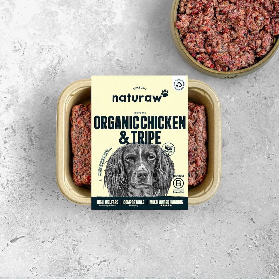 Naturaw Organic Chicken & Tripe, 500g