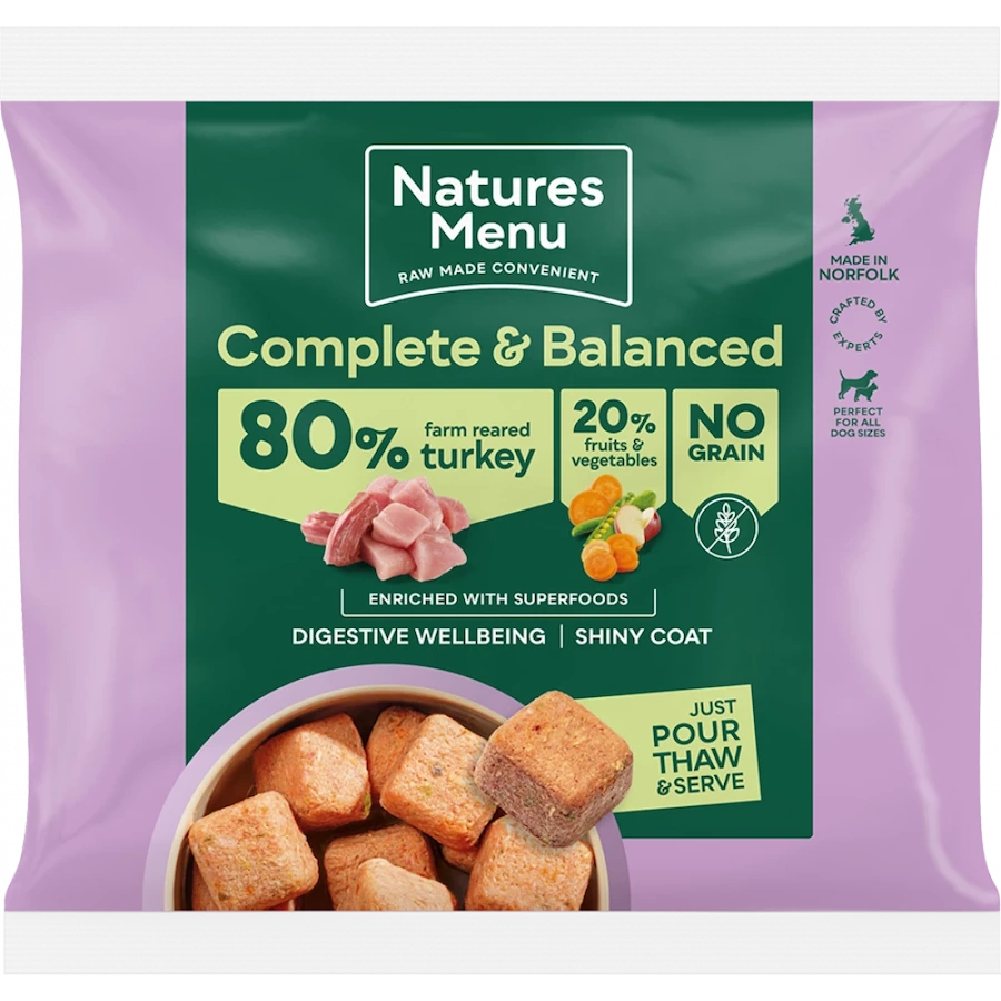 Natures Menu Turkey with Superfood Nuggets