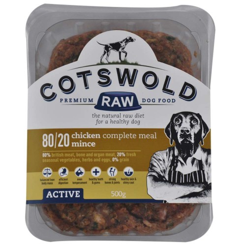 Cotswold Raw Chicken 80/20 Mince, 500g