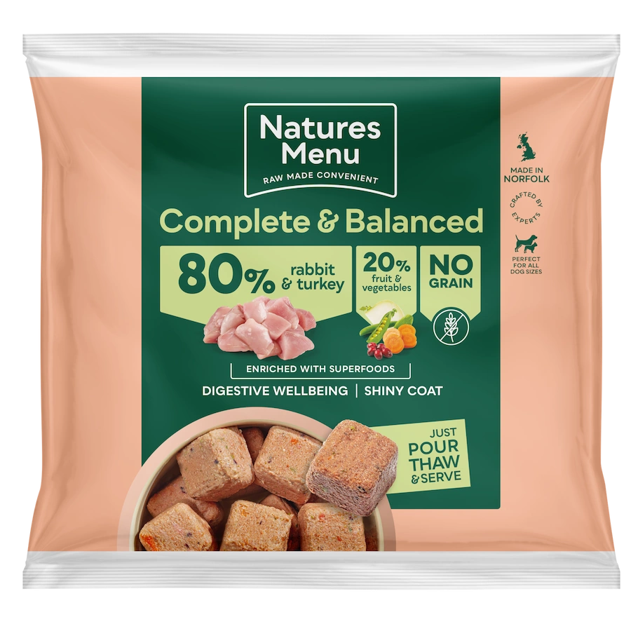 Natures Menu Rabbit & Turkey Nuggets