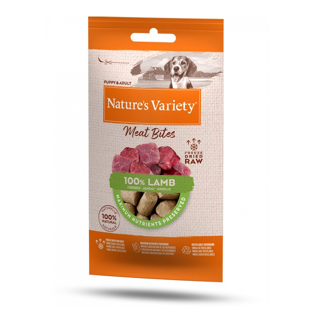 Natures Variety Freeze Dried Bites, Turkey