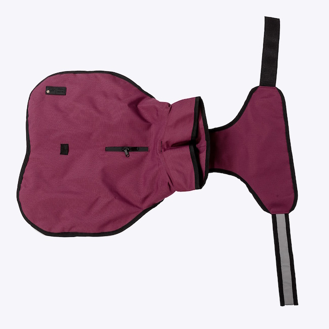 Danish Design 3-in-1 Dog Coat, Plum