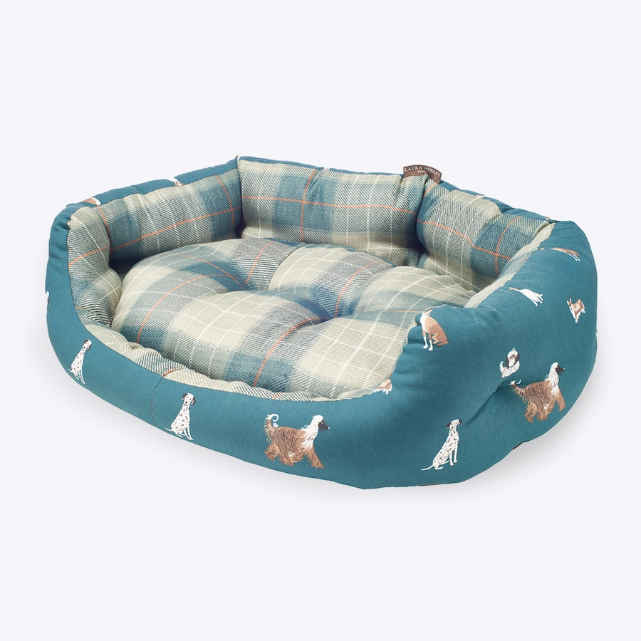 Laura Ashley Park Dogs Slumber Bed
