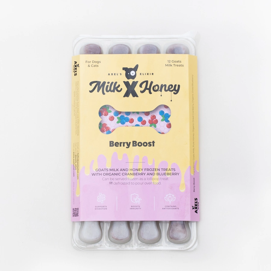 Axel's Elixir Berry Boost Milk & Honey Bones