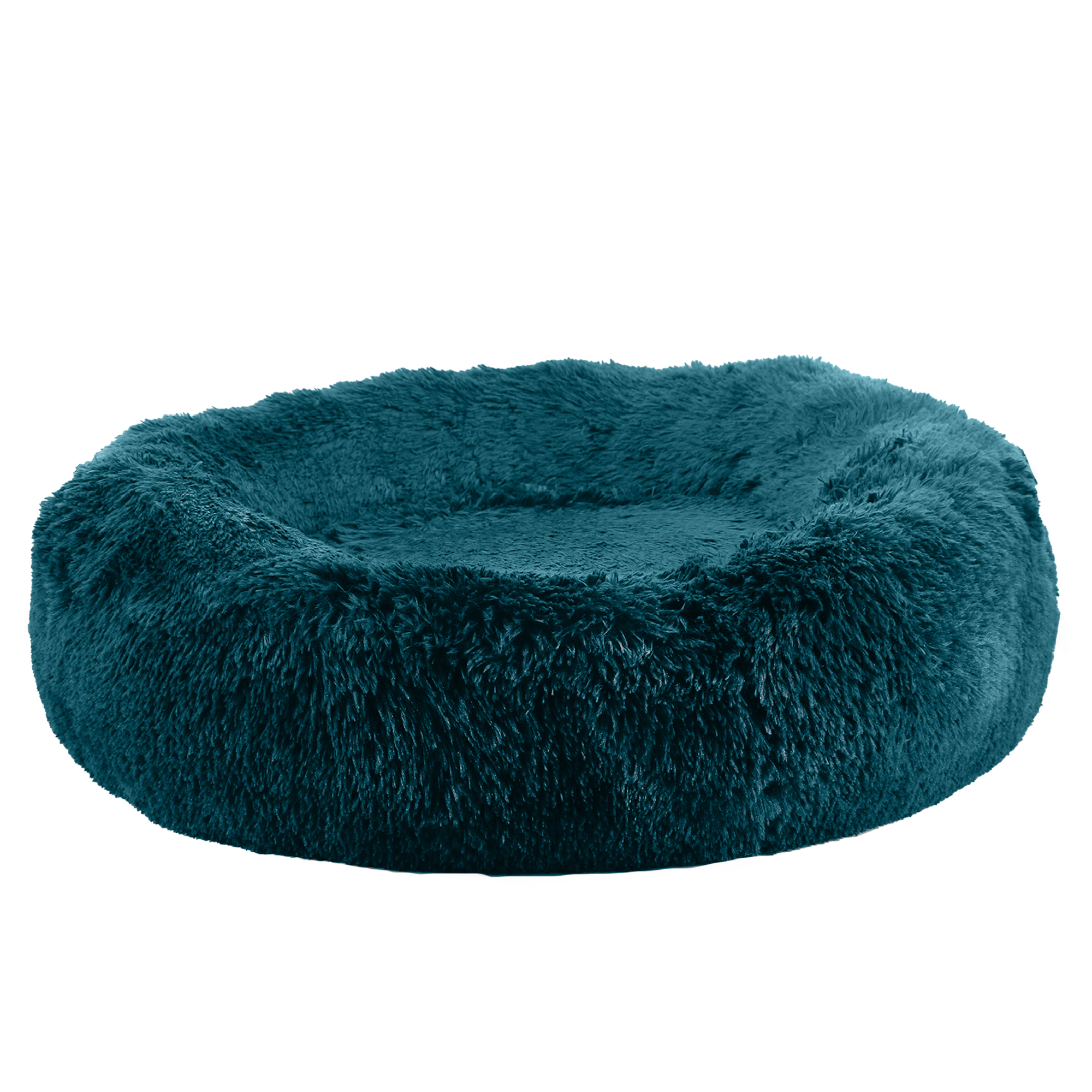 Ancol Super Plush Donut Bed - Teal 100cm