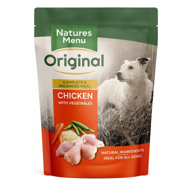 Natures Menu Chicken & Vegetables Pouch