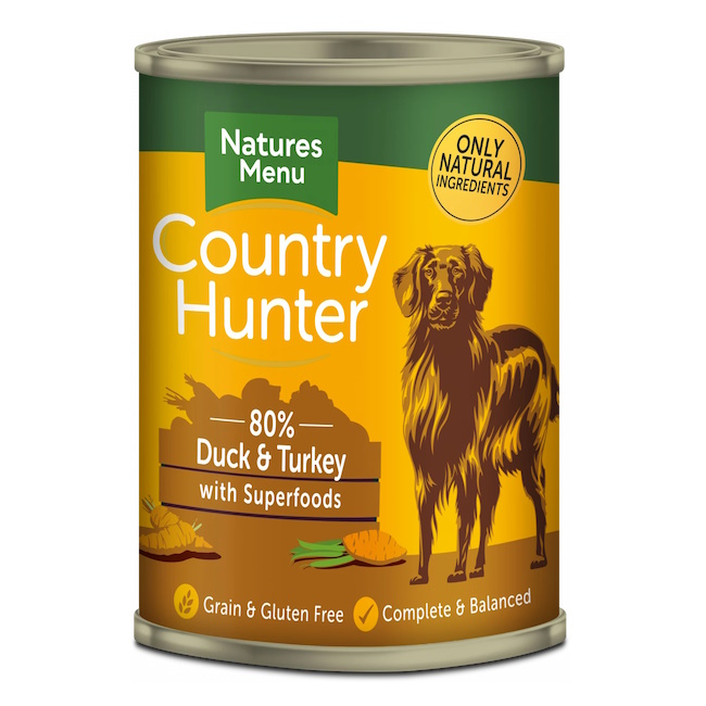 Country Hunter 400g Tin - Duck & Turkey