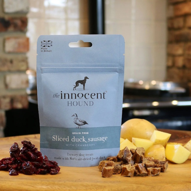 Innocent Hound Sliced Duck Sausage