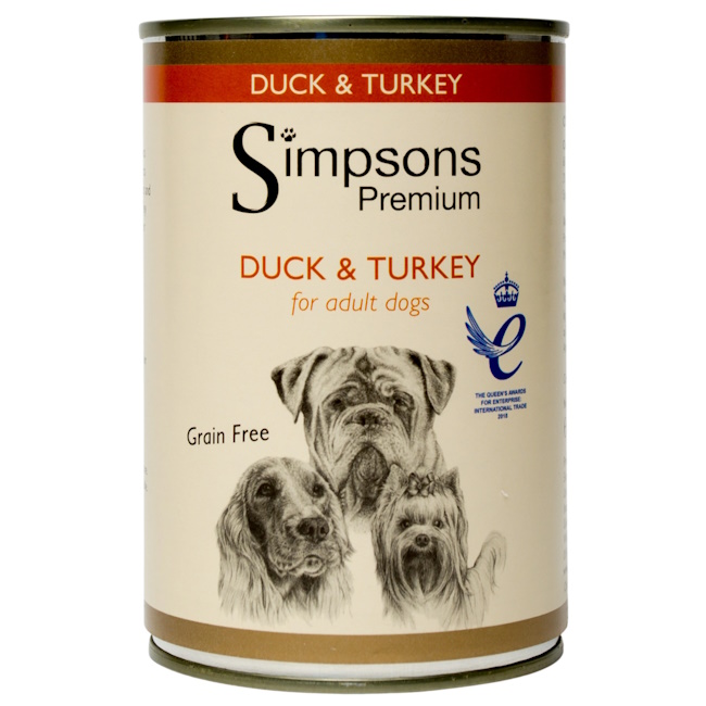 Simpsons Premium Wet Food - Duck & Turkey